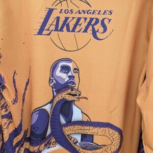 Los Angeles Lakers # 24 Kobe Bryant - Black Mamba Hoodie Size XXL